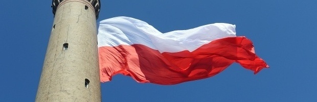  Polska flaga. 